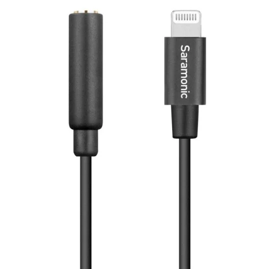 saramonic 3.5mm Female TRRS to Lightning Adapter Cable